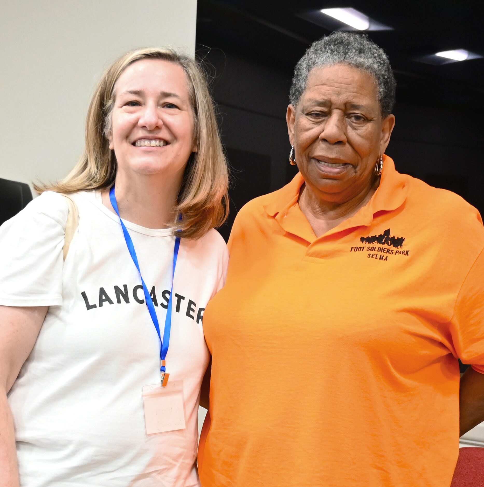 Jo Ann Bland and Karen Kegelman