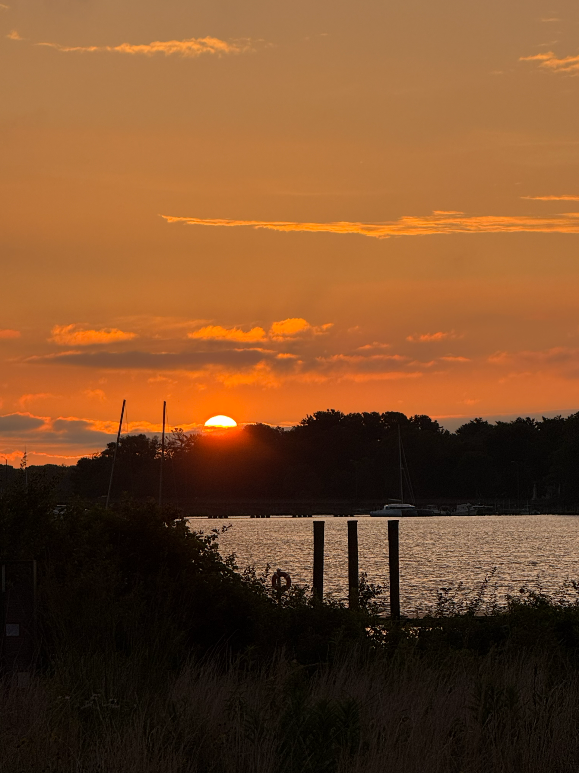 Sunrise on the river